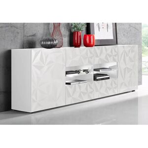INOSIGN Prisma Weiß Hochglanz Sideboard - 241cm INOSIGN Prisma Weiß Hochglanz Sideboard - 241cm