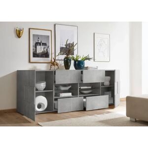 INOSIGN Dama Sideboard - Betonoptik, 2 Türen, 4 Schubladen - Sideboards INOSIGN Dama Sideboard - Betonoptik, 2 Türen, 4 Schubladen - Sideboards