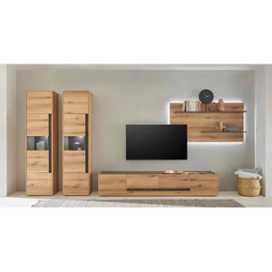 INOSIGN City/Giron Wohnwand - Eichefarben, 400x197x45cm INOSIGN City/Giron Wohnwand - Eichefarben, 400x197x45cm
