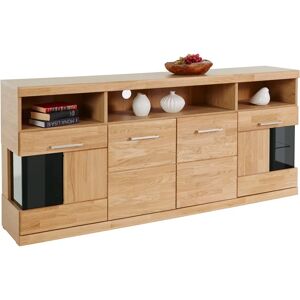 HOME AFFAIRE Ribe Sideboard - Holz, 180cm, 2 Türen, FSC HOME AFFAIRE Ribe Sideboard - Holz, 180cm, 2 Türen, FSC