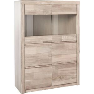 HOME AFFAIRE Silkeborg - Sideboard, weiß, 90x125x35cm HOME AFFAIRE Silkeborg - Sideboard, weiß, 90x125x35cm