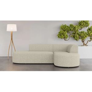 andas Tvinne Velours Beiges L-Form Sofa - Sofa andas Tvinne Velours Beiges L-Form Sofa - Sofa