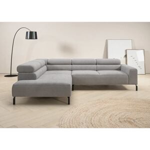 Places of Style Antonelli Ecksofa L-Form, 276cm, Grau Places of Style Antonelli Ecksofa L-Form, 276cm, Grau
