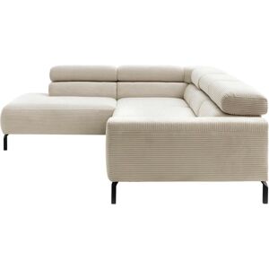 Places of Style Antonelli L-Form Sofa - 276cm - beige (natur) - Sofa Places of Style Antonelli L-Form Sofa - 276cm - beige (natur) - Sofa