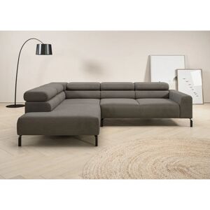 Places of Style Antonelli Ecksofa - Recamiere, Grau Places of Style Antonelli Ecksofa - Recamiere, Grau