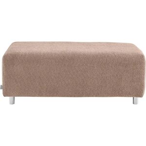 Guido Maria Kretschmer Taupe Bouclé Hocker - Sitzhocker Guido Maria Kretschmer Taupe Bouclé Hocker - Sitzhocker