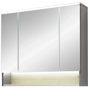 SAPHIR Quickset 394 Spiegelschrank - 3 Türen, 6 Einlegeböden SAPHIR Quickset 394 Spiegelschrank - 3 Türen, 6 Einlegeböden