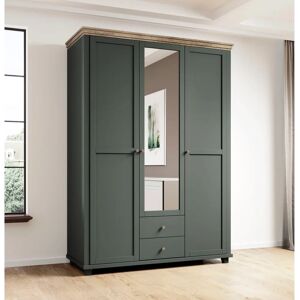HOME AFFAIRE Evora Kleiderschrank - Schwebende Türen - 154x216x62cm HOME AFFAIRE Evora Kleiderschrank - Schwebende Türen - 154x216x62cm