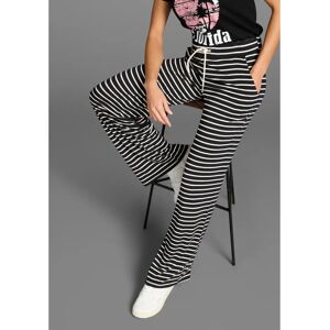 KangaROOS Jerseyhose - Casual, Gestreift, Weite Beinform KangaROOS Jerseyhose - Casual, Gestreift, Weite Beinform