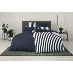andas Greta Navy Wendebettwäsche - Bettwäsche-Set andas Greta Navy Wendebettwäsche - Bettwäsche-Set