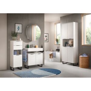 Welltime Litica - Moderner Badschrank - Weiß Welltime Litica - Moderner Badschrank - Weiß