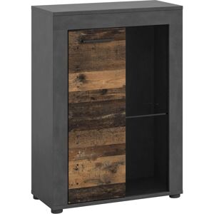 INOSIGN - Aosta - Matera - Old Wood - Display cabinet INOSIGN - Aosta - Matera - Old Wood - Display cabinet