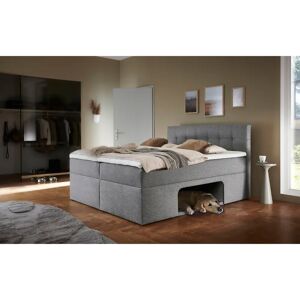 Places of Style - Carolin - hellgrau - 142x210 cm - Bett Places of Style - Carolin - hellgrau - 142x210 cm - Bett