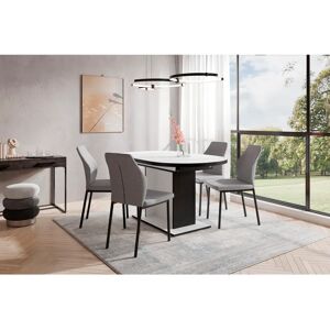 Home Affaire Basel, Ausziehbare ovale Essgruppe - Sitzgruppe Home Affaire Basel, Ausziehbare ovale Essgruppe - Sitzgruppe