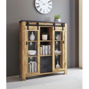 Home Affaire York Moderner Hochschrank in Hunton Eiche Home Affaire York Moderner Hochschrank in Hunton Eiche