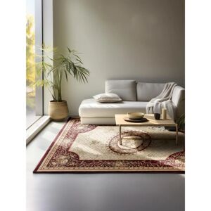 NORTHRUGS Adraskan Rug - Oriental, Red-Cream, 80cm x 120cm NORTHRUGS Adraskan Rug - Oriental, Red-Cream, 80cm x 120cm