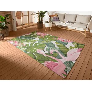 Hanse Home Tropical Flamingo Outdoor Teppich - Wetterfest, Innen- & Außenbereich, Blumenmuster Hanse Home Tropical Flamingo Outdoor Teppich - Wetterfest, Innen- & Außenbereich, Blumenmuster