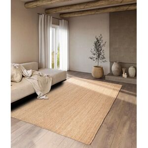 VILLEROY & BOCH Rosalie Jute Rug - Natural Gold - 160cm x 230cm VILLEROY & BOCH Rosalie Jute Rug - Natural Gold - 160cm x 230cm