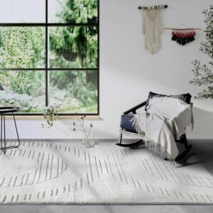 ELLE Decoration Hochflor-Teppich - Cremeweiß - 80x120cm - Flauschiger Shaggy ELLE Decoration Hochflor-Teppich - Cremeweiß - 80x120cm - Flauschiger Shaggy