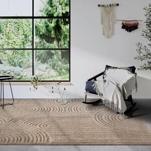 Elle Decoration Chappe Beige High-Pile Rug - Rug Elle Decoration Chappe Beige High-Pile Rug - Rug