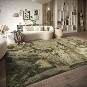 Elle Decoration Calida Jungle Green High Pile Rug - Carpet Elle Decoration Calida Jungle Green High Pile Rug - Carpet