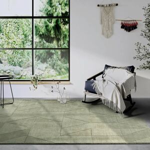 Villeroy & Boch Ursule Wool Rug - Green, 120x170cm, Handwoven Villeroy & Boch Ursule Wool Rug - Green, 120x170cm, Handwoven