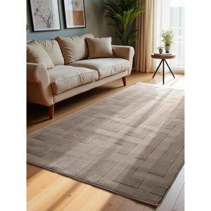 Tapis Beige Onyx ELLE Decoration - Motif Géométrique - Publicité Tapis Beige Onyx ELLE Decoration - Motif Géométrique - Publicité