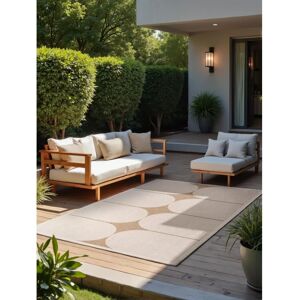 NORTHRUGS Bowen Wendeteppich - Jute, Wit, 160cm x 230cm, Buiten Tapijt NORTHRUGS Bowen Wendeteppich - Jute, Wit, 160cm x 230cm, Buiten Tapijt