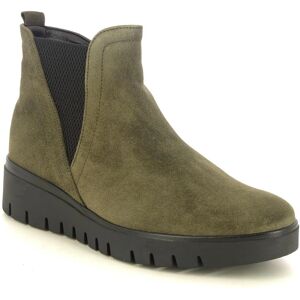 Gabor Dublin Womens Chelsea Boots - Olive Suede - Chelsea Boots Gabor Dublin Womens Chelsea Boots - Olive Suede - Chelsea Boots