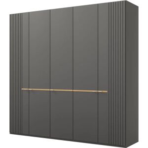 Musterring Isabelle Grauer Kleiderschrank - Drehtürenschrank Musterring Isabelle Grauer Kleiderschrank - Drehtürenschrank