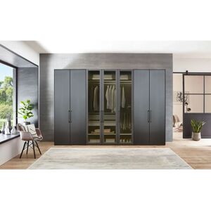 Wiemann Split Kleiderschrank - 8 Türen, Grau, 344cm x 216cm x 58cm Wiemann Split Kleiderschrank - 8 Türen, Grau, 344cm x 216cm x 58cm