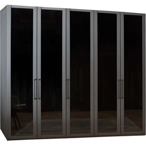 WIEMANN Split Kleiderschrank - 6-türig, Graphit-Dekor, 246cm WIEMANN Split Kleiderschrank - 6-türig, Graphit-Dekor, 246cm