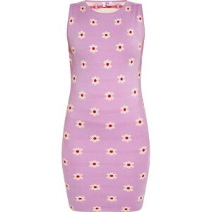 Mymo Lila Mouwloos Minikleid - Jurk Mymo Lila Mouwloos Minikleid - Jurk