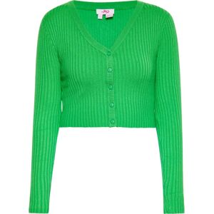 Mymo XL Grüne Kurz-Strickjacke - Kurze Strickjacke Mymo XL Grüne Kurz-Strickjacke - Kurze Strickjacke