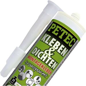 Petec - 94929 - Transparent - 290 ml - Montagekleber Petec - 94929 - Transparent - 290 ml - Montagekleber