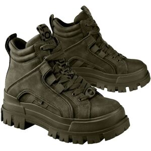 Buffalo Aspha Nc Mid Vegan Khaki Ankle Boots Buffalo Aspha Nc Mid Vegan Khaki Ankle Boots