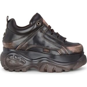 Buffalo Leather Brown Trainers - Sneaker Buffalo Leather Brown Trainers - Sneaker