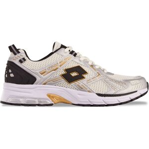 Lotto Silver-Gold Sneakers - Sporty Y2K Style Lotto Silver-Gold Sneakers - Sporty Y2K Style
