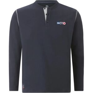 JAN VANDERSTORM JORNSEN Sweatshirt - Lässiger, Komfort, Serafino-Ausschnitt JAN VANDERSTORM JORNSEN Sweatshirt - Lässiger, Komfort, Serafino-Ausschnitt