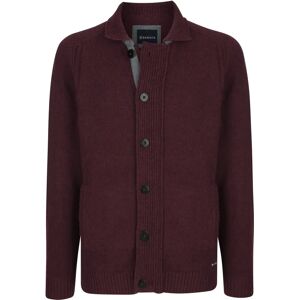 BABISTA Wollmischung Dunkelrot Freizeitjacke - Strickjacke BABISTA Wollmischung Dunkelrot Freizeitjacke - Strickjacke