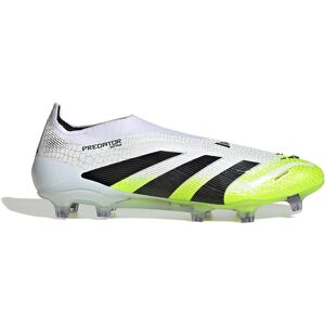 adidas Predator Elite Laceless Football Boots - White adidas Predator Elite Laceless Football Boots - White