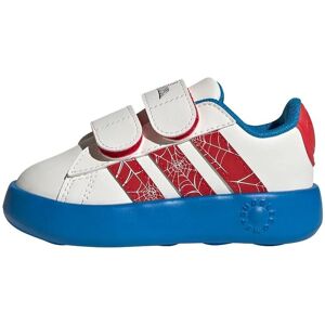 adidas Kids - adidas X Marvel Spider-Man Grand Court Shoes - White adidas Kids - adidas X Marvel Spider-Man Grand Court Shoes - White