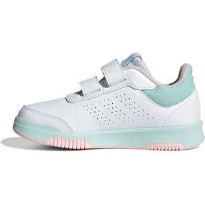 Adidas TENSUR HOOK AND LOOP - Sport Shoes for Kids - White, Pink, Aqua Adidas TENSUR HOOK AND LOOP - Sport Shoes for Kids - White, Pink, Aqua