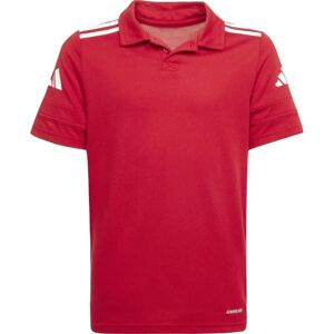 Adidas Squadra25 Cotton Kids Red Short Sleeve Football Shirt - Sportswear Adidas Squadra25 Cotton Kids Red Short Sleeve Football Shirt - Sportswear