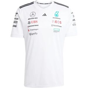 Adidas Mercedes AMG Petronas F1 Jersey - White - Motorsport - Mens Adidas Mercedes AMG Petronas F1 Jersey - White - Motorsport - Mens