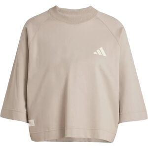 adidas Mercedes AMG Petronas F1 Team Premium Sweat T-Shirt - Beige adidas Mercedes AMG Petronas F1 Team Premium Sweat T-Shirt - Beige