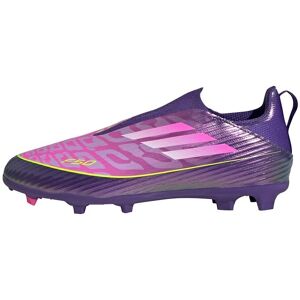adidas F50 LEAGUE Laceless Kids Football Boots - Purple adidas F50 LEAGUE Laceless Kids Football Boots - Purple