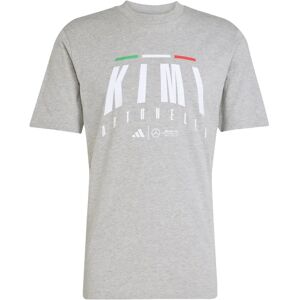 adidas Mercedes Kimi Antonelli Grey T-Shirt - Motorsport adidas Mercedes Kimi Antonelli Grey T-Shirt - Motorsport