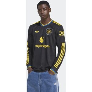 adidas Manchester United 25/26 Long Sleeve Third Jersey - Black adidas Manchester United 25/26 Long Sleeve Third Jersey - Black