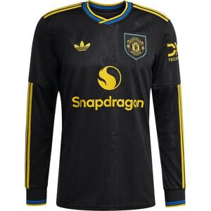 adidas Manchester United 25/26 Long Sleeve Third Jersey - Black - Football Jersey adidas Manchester United 25/26 Long Sleeve Third Jersey - Black - Football Jersey